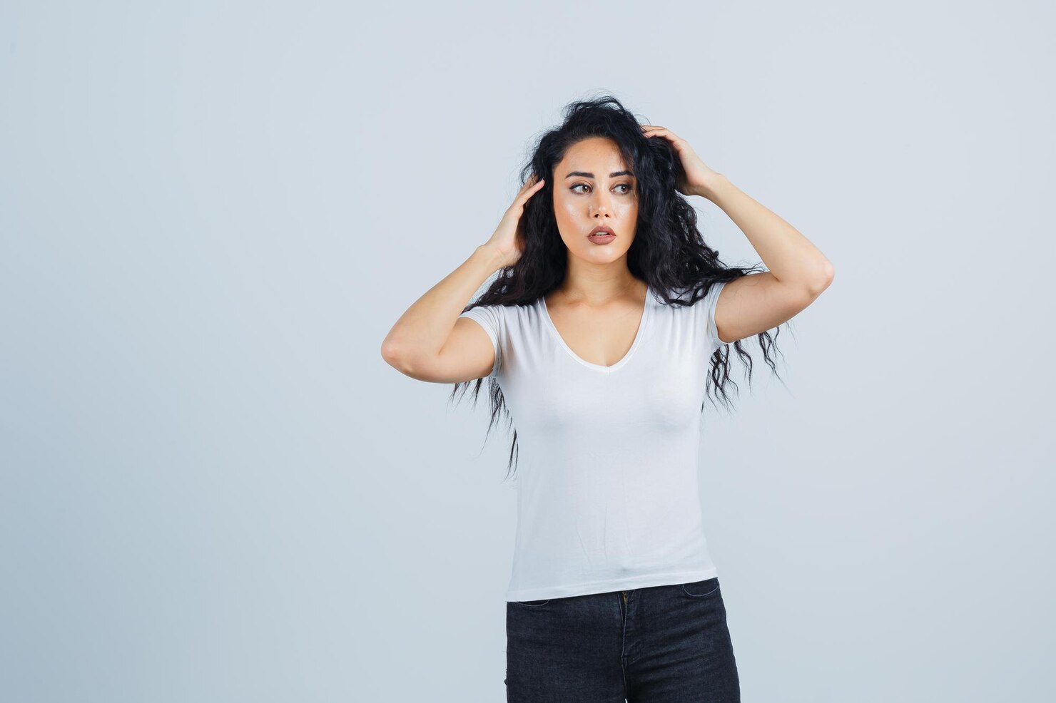 beautiful-brunette-woman-white-t-shirt_176474-87516