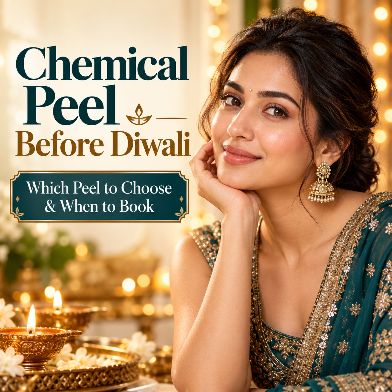 Chemical peel before diwali